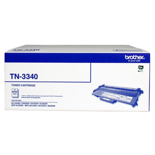 Hộp mực Brother TN3340 sử dụng cho máy in  Brother HL 6180/8710/8910/DCP-8110/8150/8155/8250