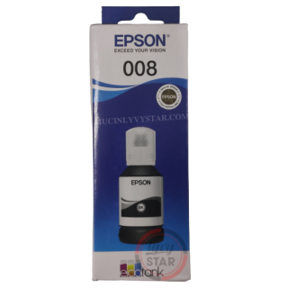 Mực in Epson 008 Pigment Black Ink Bottle (C13T06G100)