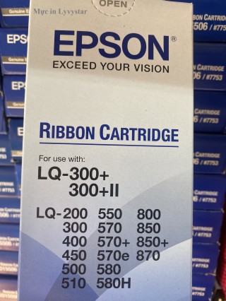Ruy băng LQ-300 chính hãng  sử dụng cho máy in Epson LQ300, Épón LQ300+II